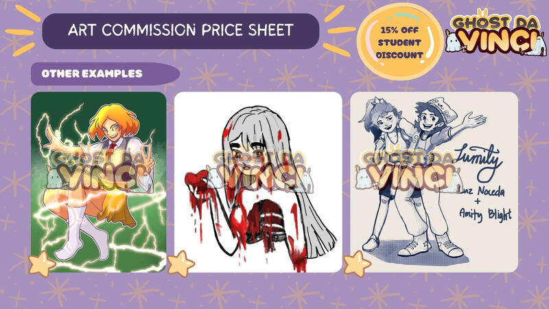 Art Commission Price Sheet 3 Art Commission Price Sheet 3